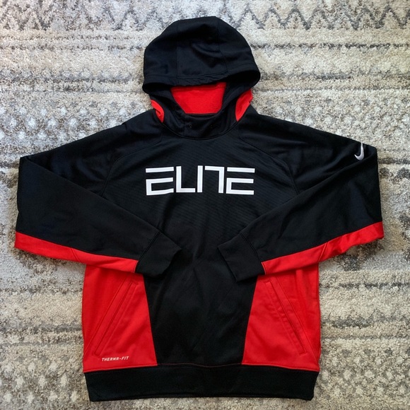 black nike elite jacket